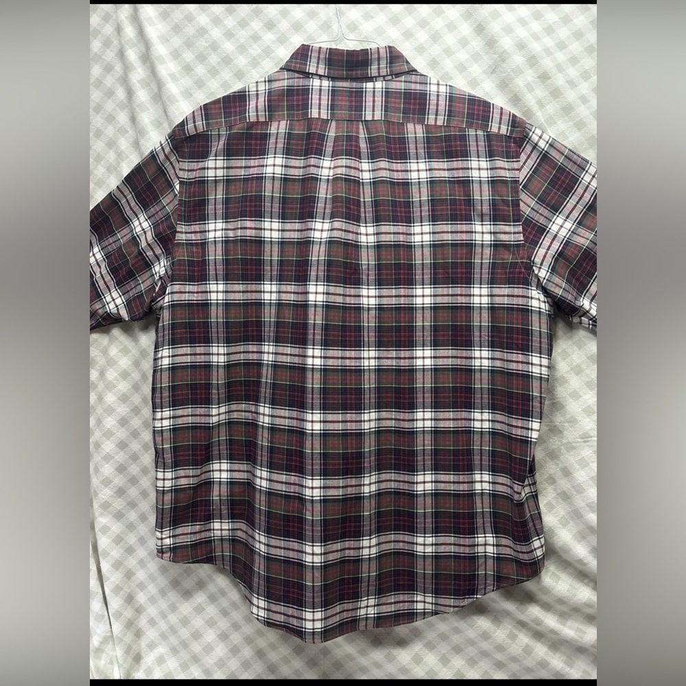 Vintage Polo Ralph Lauren Shirt Men’s Sz XXL Tartan Plaid Button Up 100% Cotton - Picture 2 of 8